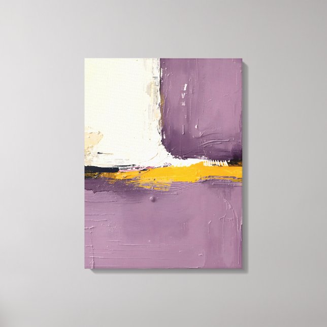 Moderne, Abstrakte Malerwerbung Leinwanddruck (Vorderseite)