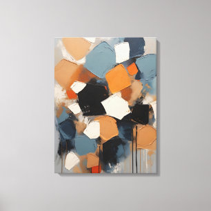 Moderne, Abstrakte Malerwerbung Leinwanddruck