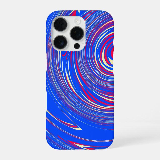 Moderne abstrakte Marmormuster-Design  iPhone Hülle (Rückseite)