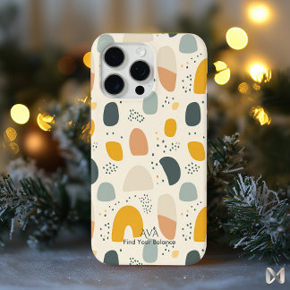 Moderne Abstrakte Pastelle - Minimalistisch Bio Case-Mate iPhone Hülle