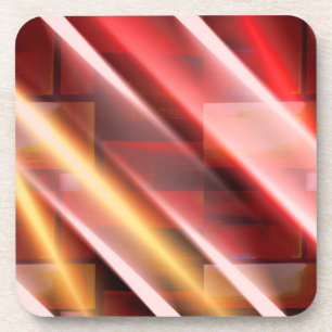 Moderne Abstrakte Print Art Deco Digital Art Getränkeuntersetzer