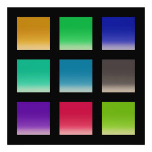 Moderne abstrakte Quadrate Muster Fotodruck
