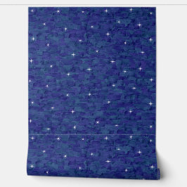 Moderne abstrakte Retro-Stars aus Vintage-Schale Tapete