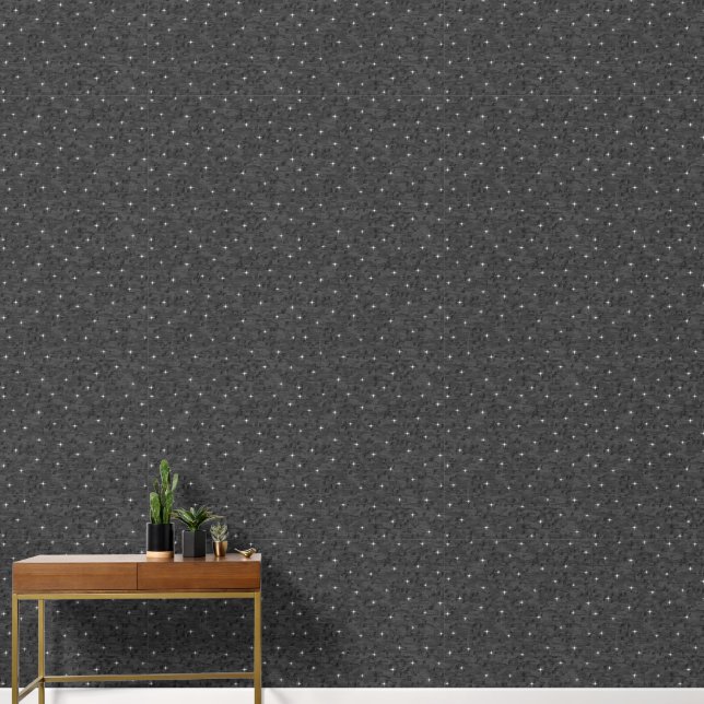 Moderne abstrakte Retro-Stars aus Vintage-Schale Tapete (Korridor)