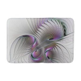 Moderne Abstrakte, schüchterne Fantasie Abbildung Badematte