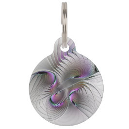 Moderne Abstrakte, schüchterne Fantasie Abbildung  Haustiermarke