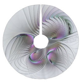 Moderne Abstrakte, schüchterne Fantasie Abbildung  Polyester Weihnachtsbaumdecke