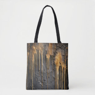 Moderne abstrakte schwarze und metallische goldene