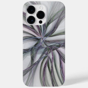 Moderne abstrakte schwingende Fraktal-Filigran-Bew Case-Mate iPhone 14 Pro Max Hülle