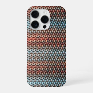 Moderne abstrakte Streifen geometrisches Muster 12 iPhone 16 Pro Hülle