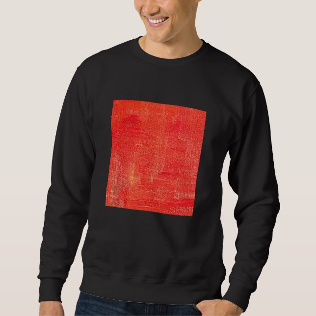 Moderne abstrakte Sweatshirt (Vorderseite)