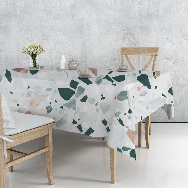 Moderne abstrakte Terrazzo-Muster Tischdecke (Von Creator hochgeladen)