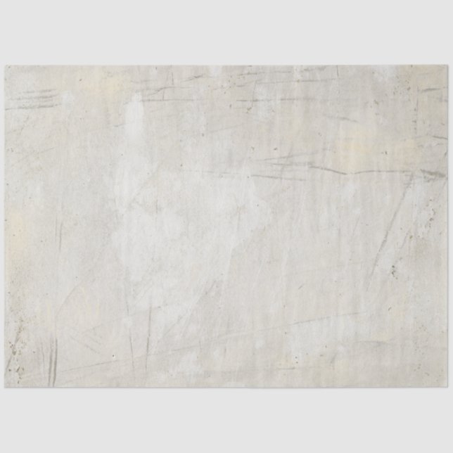 Moderne Abstrakte Textur Grau Beige Decoupage Art Seidenpapier (Vorderseite)