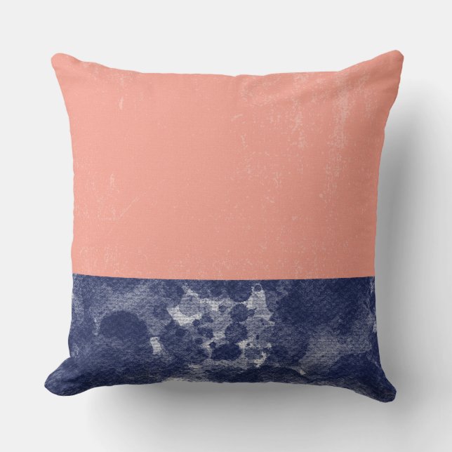 Moderne abstrakte Texturdesign  Kissen (Vorderseite)