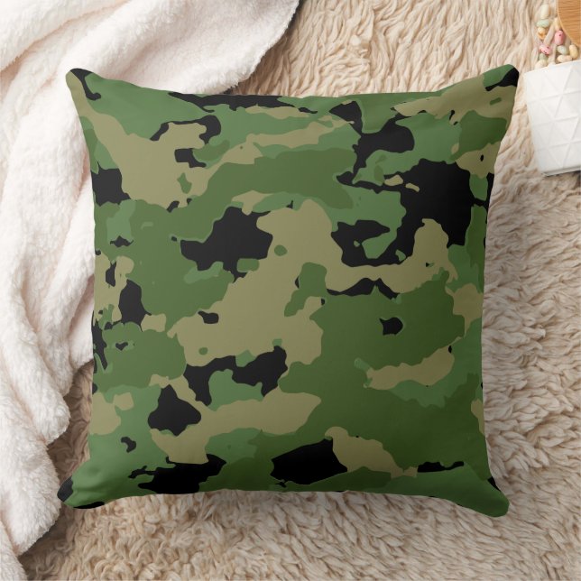 Moderne abstrakte Texturdesign Kissen (Decke)