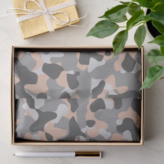 Moderne abstrakte Texturdesign Seidenpapier (Geschenk)