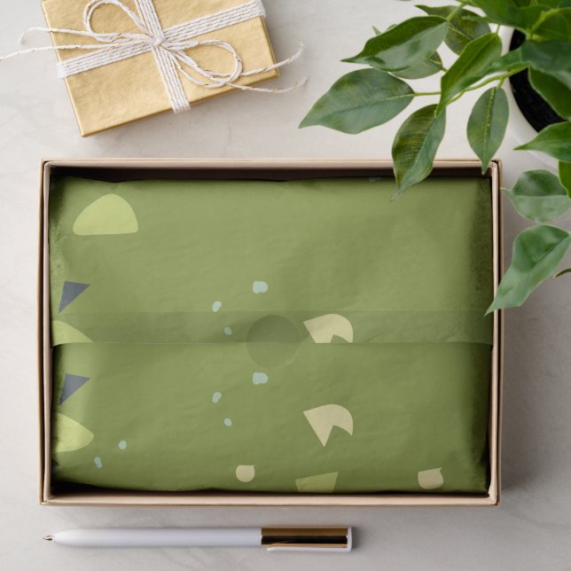 Moderne abstrakte Texturdesign Seidenpapier (Geschenk)