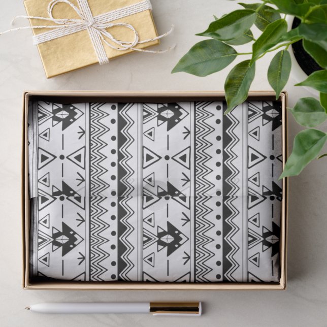 Moderne abstrakte Texturdesign Seidenpapier (Geschenk)