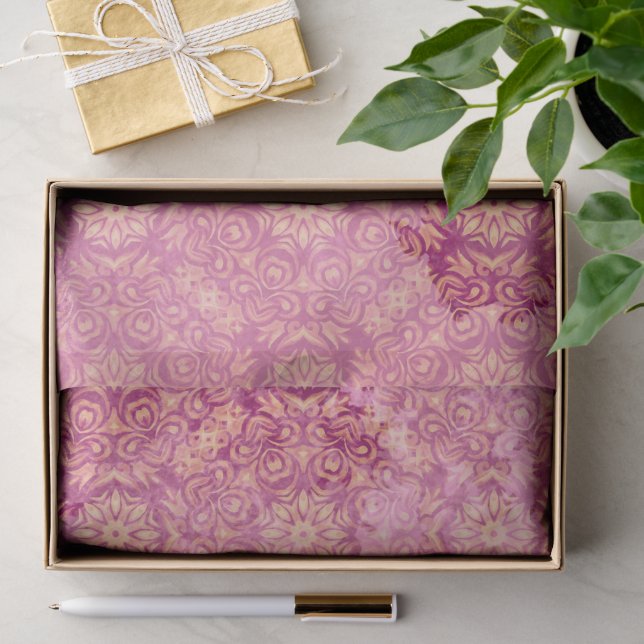 Moderne abstrakte Texturdesign Seidenpapier (Geschenk)
