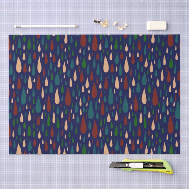 Moderne abstrakte Texturdesign Seidenpapier (Handwerk)
