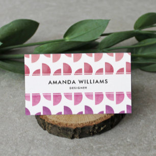 Moderne Abstrakte Visitenkarte