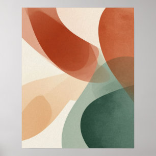 Moderne Abstrakte Wall Art Print Poster