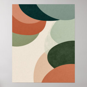 Moderne Abstrakte Wall Art Print Poster
