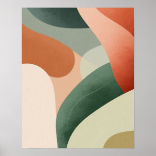 Moderne Abstrakte Wall Art Print Poster
