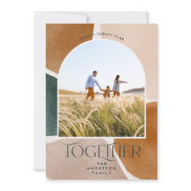 Moderne abstrakte Weihnachtstypografie 1 Foto