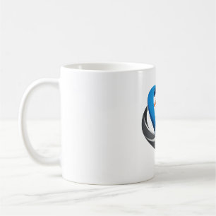 Moderne abstrakte Wirbel-Logo-Klassiker Kaffeetass Kaffeetasse