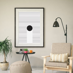 Moderne Abstrakte Zeitgenössische Minimalistische Poster