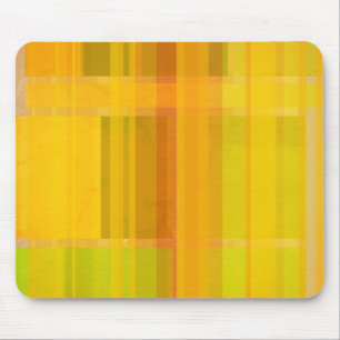 Moderne Abstraktion   Farbige Zitrusfarben Mousepad