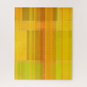 Moderne Abstraktion Farbige Zitrusfarben Puzzle