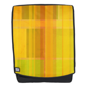 Moderne Abstraktion Farbige Zitrusfarben Rucksack