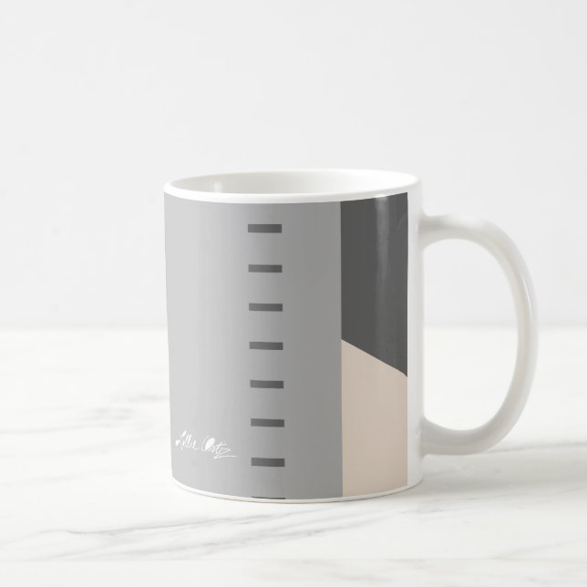 Moderne Abstraktion Kaffeetasse (Rechts)