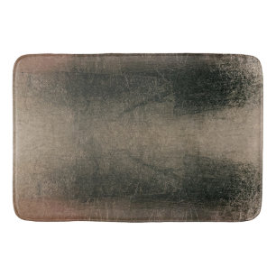 Moderne Abstraktion Pink Schwarz Gold Grunge Badematte