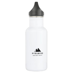Moderne ägyptische Pyramiden - Wasserflasche
