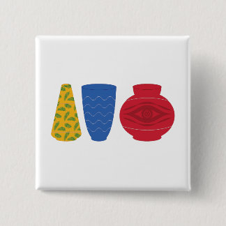 Moderne ägyptische Vasen-Schaltfläche Button