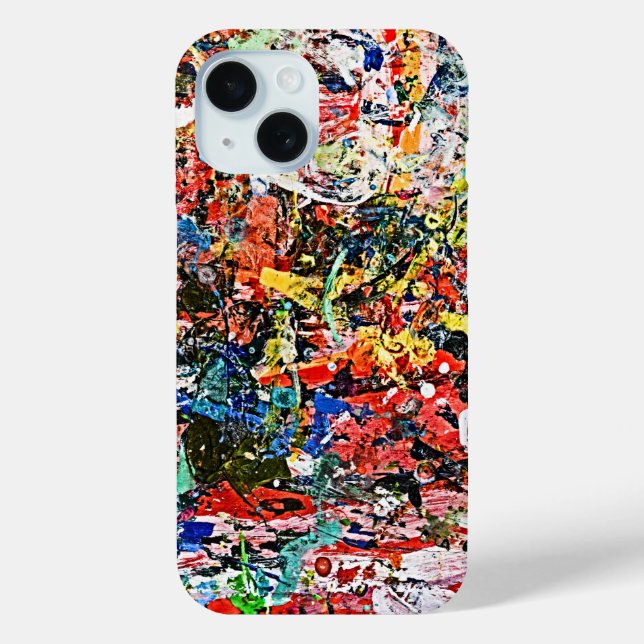 Moderne Akrylenmalerei - Abstrakte Kunst Case-Mate iPhone Hülle (Rückseite)