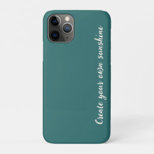Moderne Alexandrit Türkis Geometrische Monogramm Case-Mate iPhone Hülle