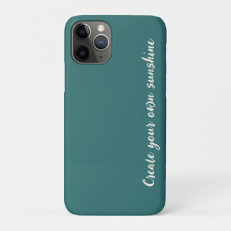 Moderne Alexandrit Türkis Geometrische Monogramm Case-Mate iPhone Hülle