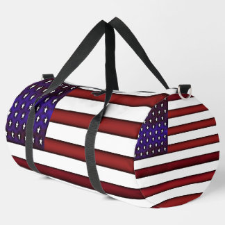 Moderne amerikanische Flagge Duffle Bag
