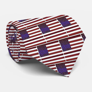Moderne amerikanische Flagge Krawatte