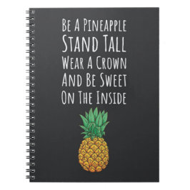 Moderne Ananas-Geschenke Tropische Elegante Frucht Notizblock