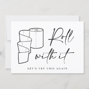 Moderne Änderung des Datums Zurückgestellt Stornie Einladung