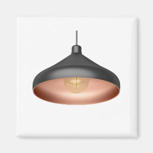 Moderne Anhängerlampe mit LED-Lampe Magnet