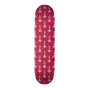 Moderne Anker Muster Skateboard
