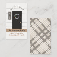 Moderne Ankündigung der Bauerntür