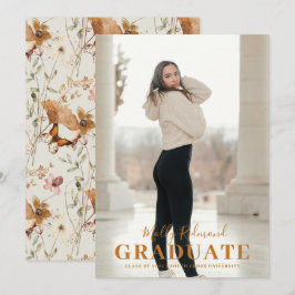 Moderne Ankündigung des Minimal Foto Abschluss