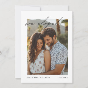 Moderne Ankündigung   "Wir haben uns ausgeweitet"